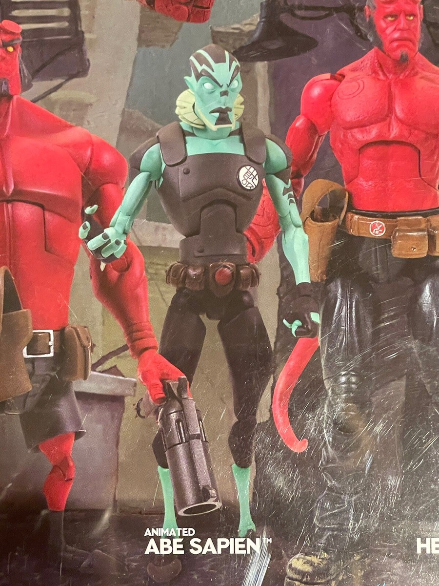 Hellboy Animated Deluxe Action Figure Abe Sapien Moc Gentle Giant