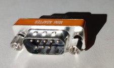 DB9 Male To Male Null Modem mini RS232 Adapter