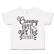 Halloween Toddler T-Shirt Creepy Girls Are The Cutest Gore Boy  Girl Clothes