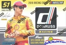 2019 Panini Donruss Nascar Racing EXCLUSIVE Factory Sealed Blaster Box-AUTO/MEM