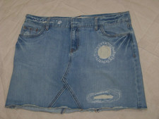 GAP Distressed Denim Jean Skirt - Size 12