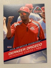 Dernier Orozco 2018 Memphis Redbirds Team Card