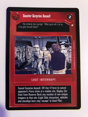 Star Wars CCG Special Edition Dark Side Rares | DS Singles | SWCCG | NM/Mt