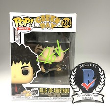 BILLIE JOE ARMSTRONG SIGNED AUTOGRAPH FUNKO POP 234 BECKETT BAS GREEN DAY