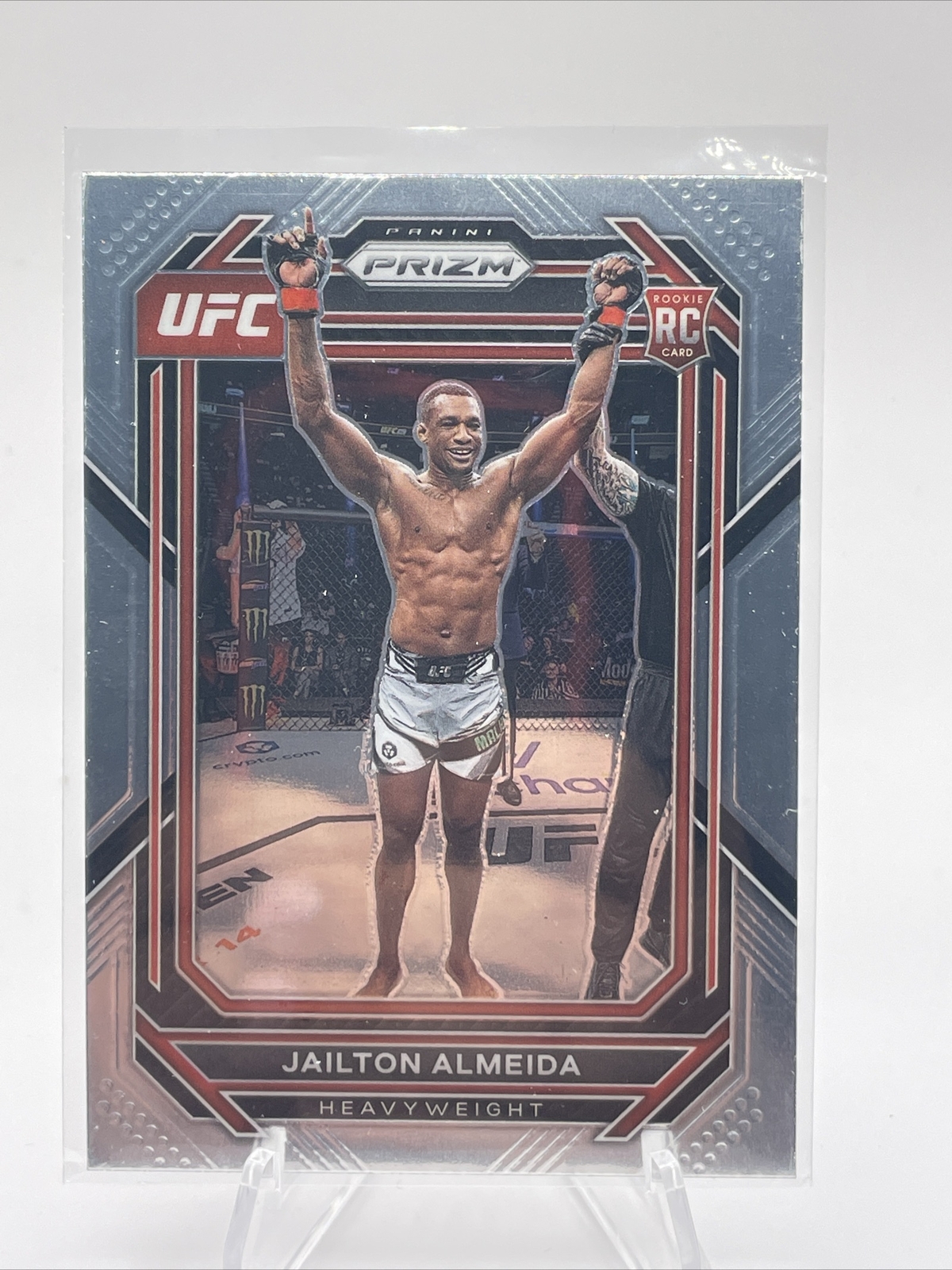 2023 Panini Prizm UFC Jailton Almeida RC BASE #197