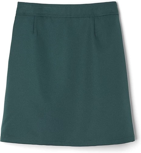 Girl Hunter Green Skort X9103 Two Tab Scooter French Toast Sizes 4-20 / 16P-18P - Picture 2 of 7