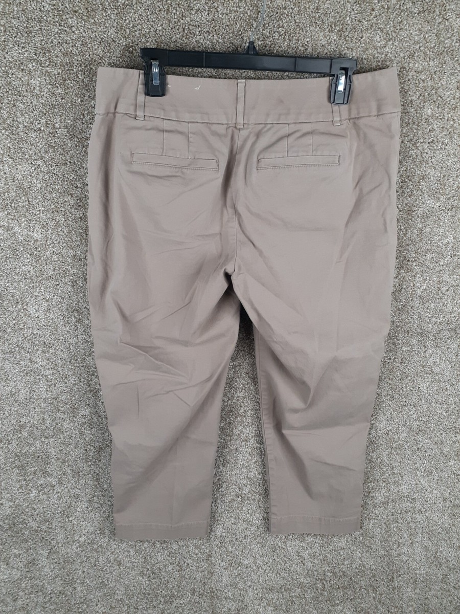 Pantalon Droit Ann Taylor Loft Femme Taille 10 – Beige, Longueur Intérieure 24 Pouces – Neuf Sans étiquettes