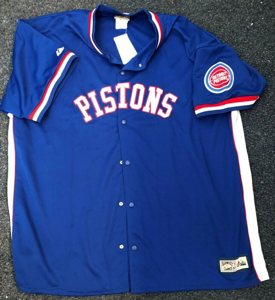 DETROIT PISTONS 1980'S NBA HARDWOOD CLASSICS REPLICA DETROIT PISTONS 1980'S NBA HARDWOOD CLASSICS REPLICA
