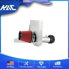 3.5" Red Cold Air Intake Kit +Heat Shield For 2012 -2014 2015 Camaro 3.6L V6