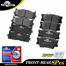 Front Rear Ceramic Brake Pads For Toyota Camry 2012 2013 2014 2015 2016 2017 Front Rear Ceramic Brake Pads For Toyota Camry 2012 2013 2014 2015 2016 2017