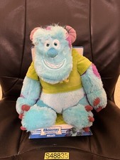 DISNEY MONSTERS UNIVERSITY SULLEY LARGE 14 SUPER SOFT PLUSH NEW IN BOX RARE
