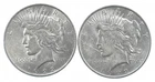1922 & 1922 & Peace Silver Dollar $1 Bullion Collection Lot *923
