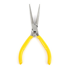 Red Extra Long Needle Nose Pliers Precision Wire Plier Repair Tool Beading Make Red Extra Long Needle Nose Pliers Precision Wire Plier Repair Tool Beading Make