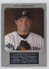 2003 Upper Deck Classic Portraits Ivan Rodriguez #17 HOF 1f38