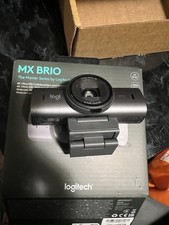 Logitech MX Brio 4K Webcam USB-C 30fps Privacy Shutter Grey 8.5MP
