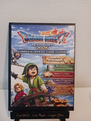 Dragon Quest VII Reimagined 2026 Complete Official Game Guide Strategy Walkthrou