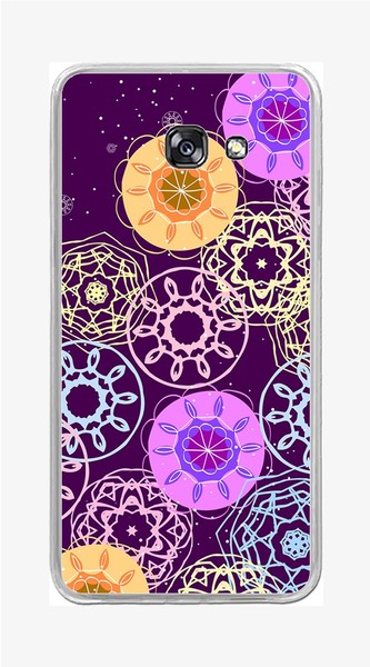 Funda Gel Tpu para Samsung Galaxy A5 (2017) Diseño Radial Dibujos