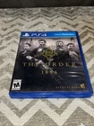 PS4 PLAYSTATION 4 THE ORDER 1886 VIDEO GAME READY at DAWN RATED M SCRATCH FREE