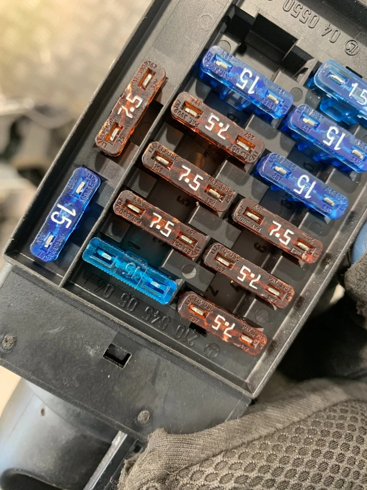 2003 MERCEDES CLK 230 HEADLIGHT CONTROL SWITCH 2105450504 #2 - Image 3 of 4