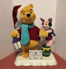 VINTAGE  TELCO CHRISTMAS WINNIE THE POOH - ANIMATED 21"