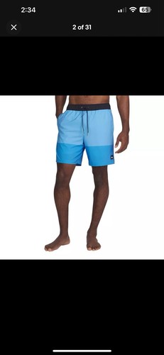 Pantalón Corto de Natación Quiksilver Volley con Forro para Hombre | Nuevo con Etiquetas Talla XXL - Imagen 8 de 8