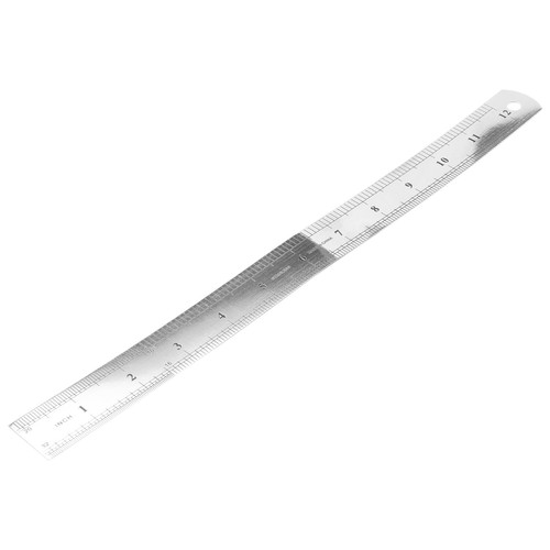 Edelstahl Lineal metrische Funktion 30cm 12 C3T14208 - Zdjęcie 10 z 10