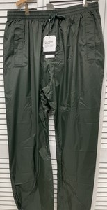 unisex MAPAMYUMCO ultralight waterproof long pants sz XXL green NWT