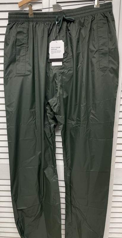unisex MAPAMYUMCO ultralight waterproof long pants sz XXL green NWT