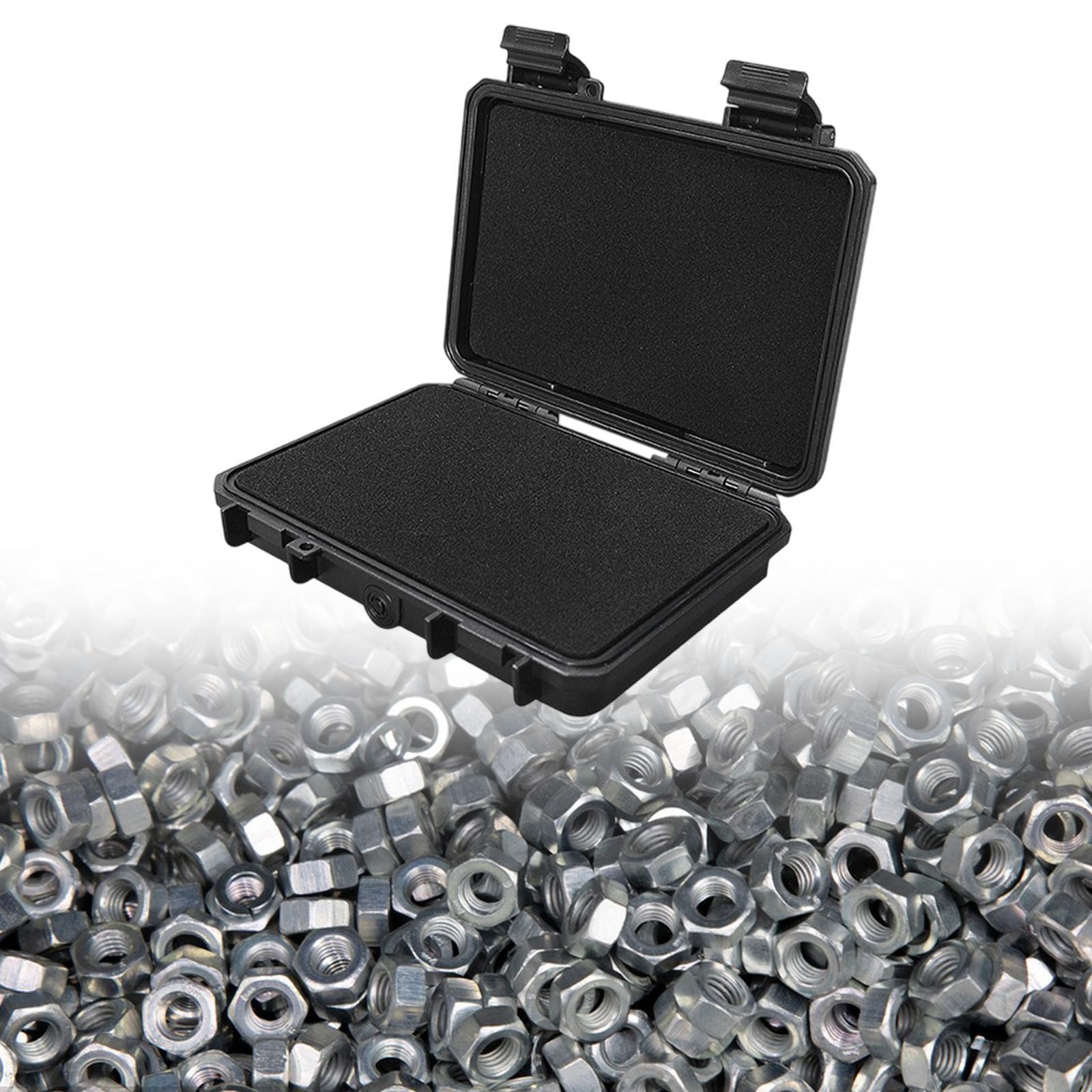 Waterproof Portable Multifunctional Instrument Tool Box with Sponge Insert