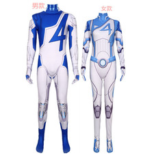 Costume cosplay Marvel Rivals Mister Fantastic Reed Richards tute Halloween