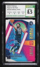 2020-21 Panini Donruss Power in the Paint Karl-Anthony Towns #6 CSG 8.5 0mm5
