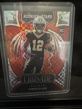 2022 Panini Rookies & Stars - Crusade Chris Olave #CR-16 Red Prizm /99 (RC)