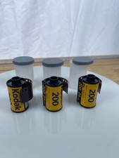 Kodak Gold 200 35mm Film Lot of 3 Rolls 24 Exp Color Print Expired NOS