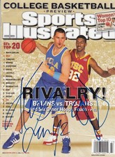 2007 Kevin Love O.J. Mayo Dual Signed Autograph UCLA USC Sports Illustrated