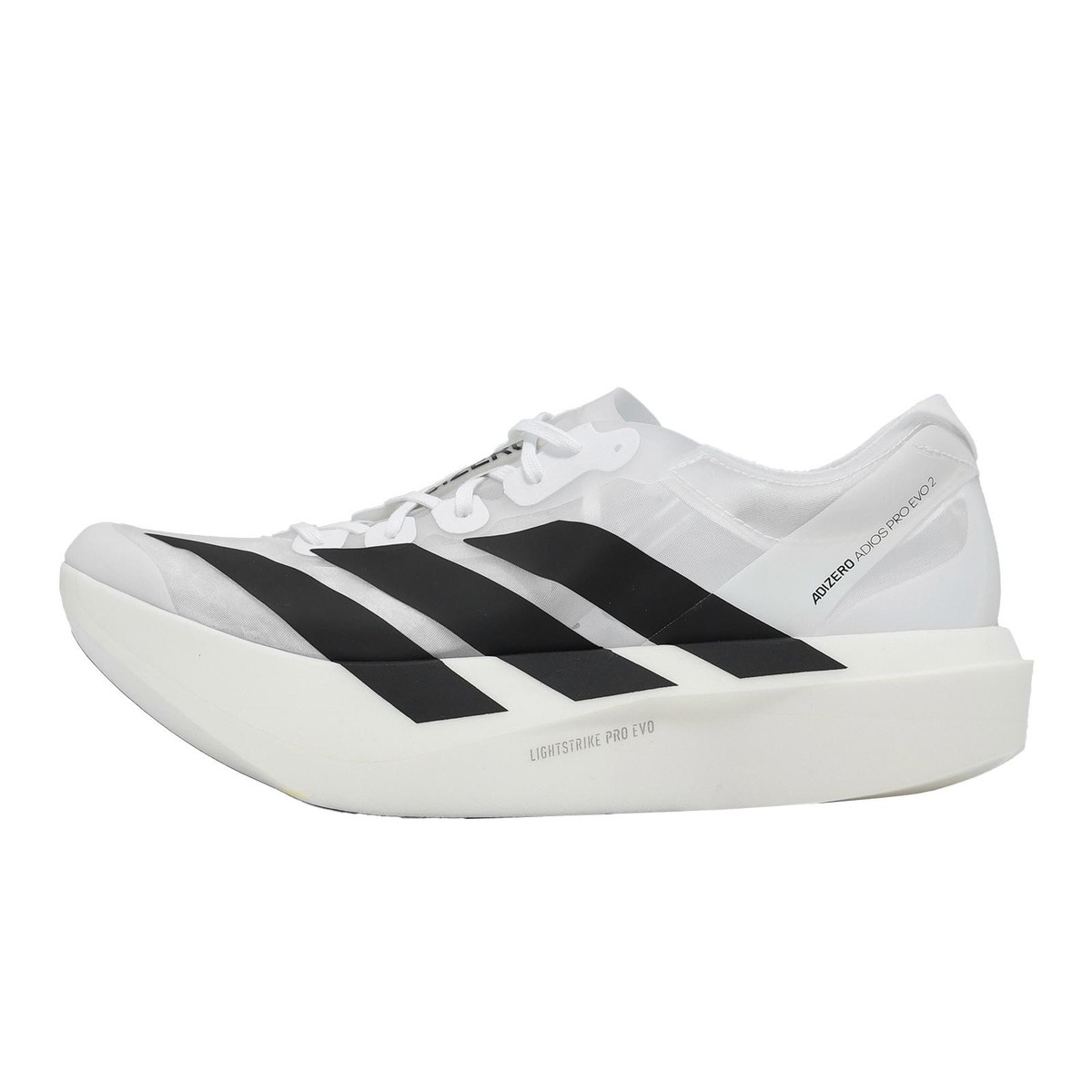 adidas Adizero Adios Pro Evo 2 Carbon White Black Men Racing