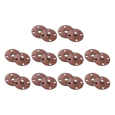 10 Sets Sewing Snap Buttons, Press Buttons Snap Fasteners 18mm, Caramel