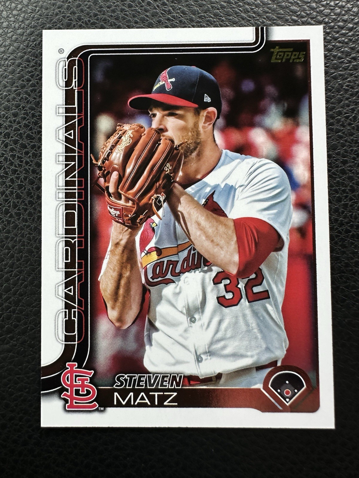 2025 Topps Update Series Steven Matz Golden Mirror Image Variation #US35