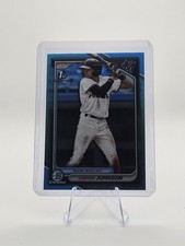 2024 Bowman Draft Chrome CARTER JOHNSON Aqua Refractor 1st Clr Match BDC-12 (RC)