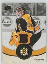 2023-24 UD Boston Bruins Centennial Jersey Tim Thomas #CCR-TT