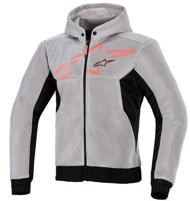 Alpinestars Chrome Superairflow Mens Motorcycle Jacket Black/Gray/Red SM