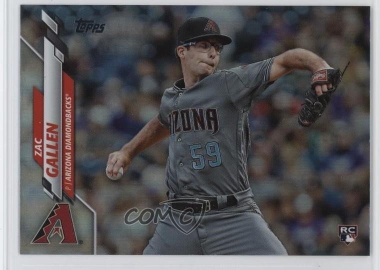 2020 Topps Rainbow Foil Zac Gallen #207 1k2s