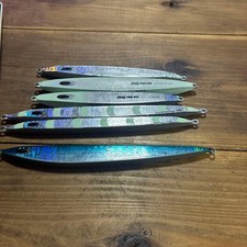 Iron Jig Set Fishing Lures Metal Jigs for Bass Walleye Pike Used