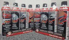 Lot Of 2 4 Pack Waterless Detail System Fastwax Fw1 Ts2 Gp3 Cu4 Lot Of 2 4 Pack Waterless Detail System Fastwax Fw1 Ts2 Gp3 Cu4