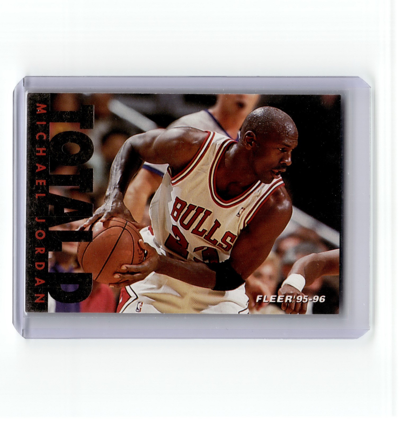 Michael Jordan 1995 Fleer #3 Total D Price Guide - Sports Card