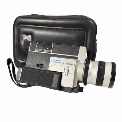 Canon Auto Zoom 814 Electronic 本体 Canon Auto Zoom 814 Electronic Super 8 Cine Film Camera Tested