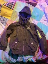 Boys Pacific Trail Green Jacket with Hood Zipper