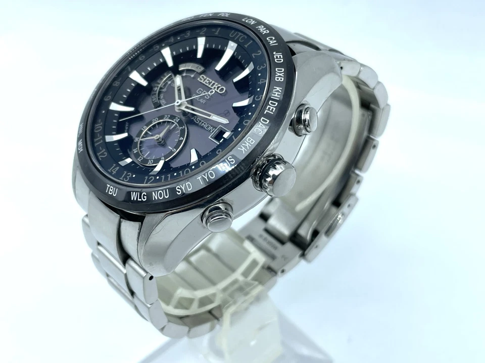 Reloj para hombre SEIKO ASTRON GPS radio onda solar acero inoxidable en caja 7X52-0AE0 Foto 2 de 4