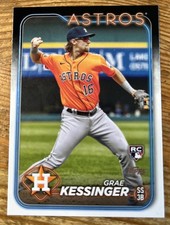 Grae Kessinger Rookie Card 2024 Topps Series One Houston Astros. rookie card picture