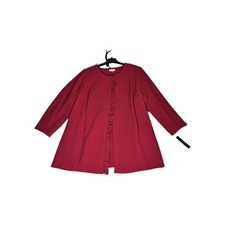 Tahari By Arthur Levine Women's Blazer Plus Size 22W Red Lined NWT 15
