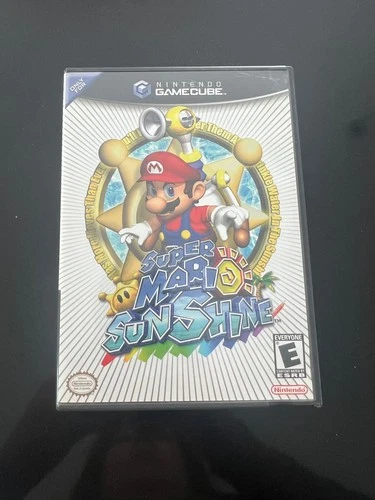 Nintendo Gamecube game Super Mario SunShine  2002